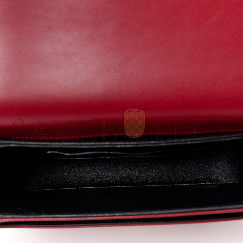 y*l solferino medium satchel in box Sa**t Lau*nt 6343050sx0w6008 (23*16*6cm)